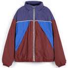 Color Block Nylon Sherpa Puffer in Multi by Bobo Choses Womenswear