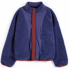 Color Block Nylon Sherpa Puffer in Multi by Bobo Choses Womenswear