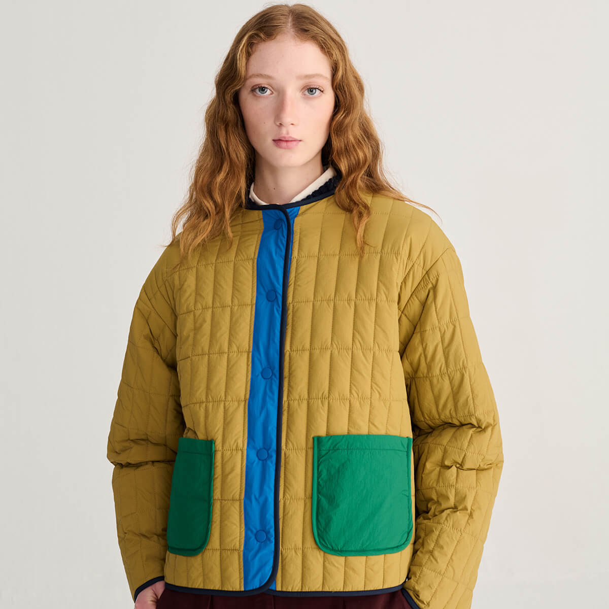 Colour Block Reversible Jacket by Bobo Choses Womenswear
