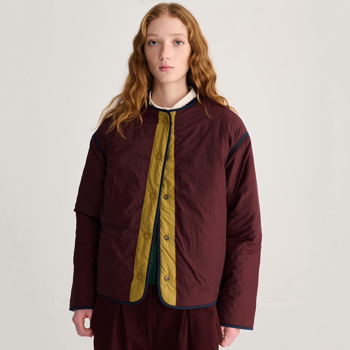 Colour Block Reversible Jacket by Bobo Choses Womenswear