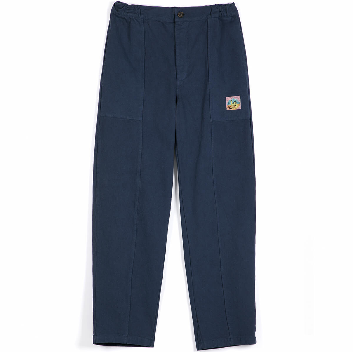 Cocoon Pants in Dark Blue by Bobo Choses Womenswear