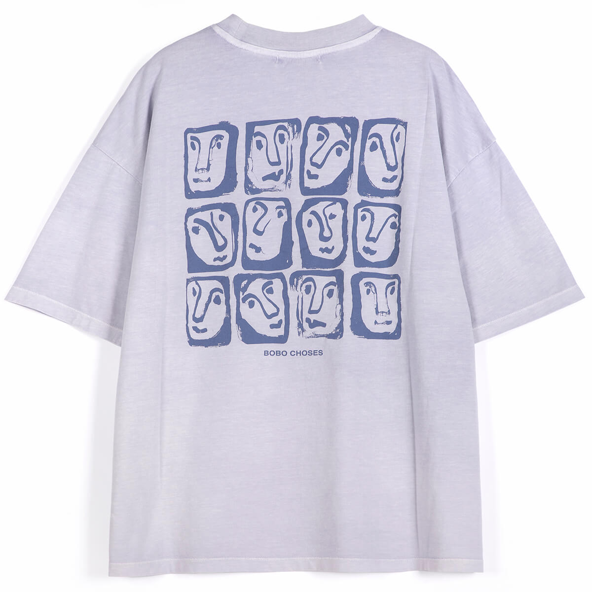 Monster Moodboard T Shirt in Lavender by Bobo Choses Womenswear