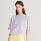 Monster Moodboard T Shirt in Lavender by Bobo Choses Womenswear
