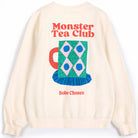 Monster Mug Sweatshirt in Off White by Bobo Choses Womenswear