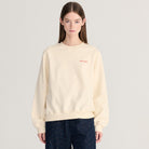 Monster Mug Sweatshirt in Off White by Bobo Choses Womenswear