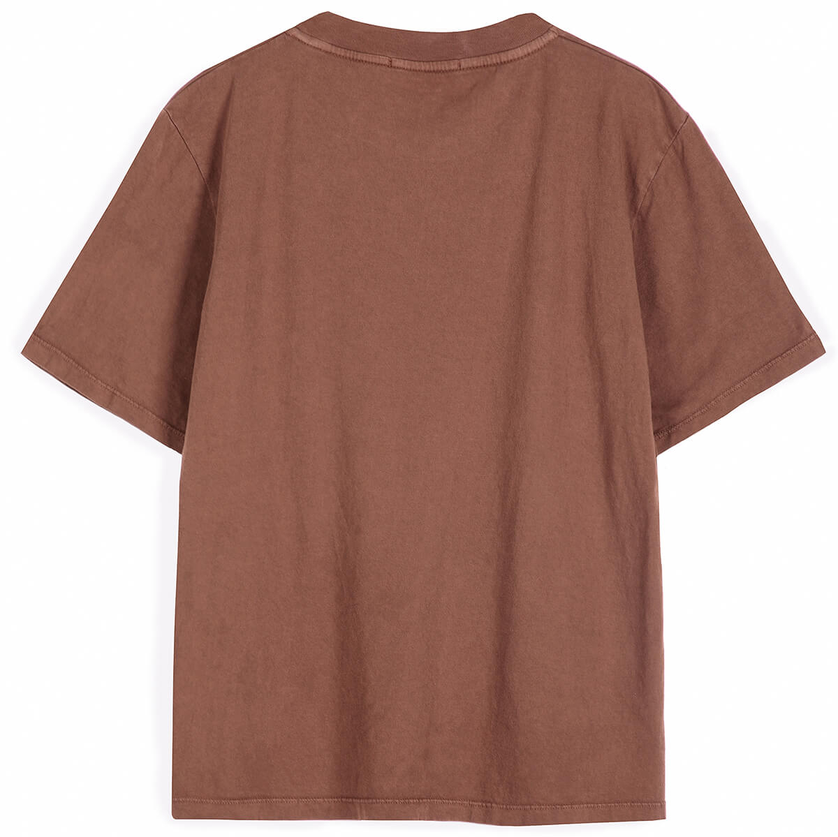 Red Vibrant Flower T Shirt in Dark Brown by Bobo Choses Womenswear