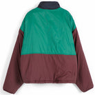 Reversible Nylon Sherpa Jacket in Dark Brown by Bobo Choses Womenswear