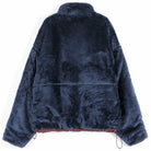Reversible Nylon Sherpa Jacket in Dark Brown by Bobo Choses Womenswear