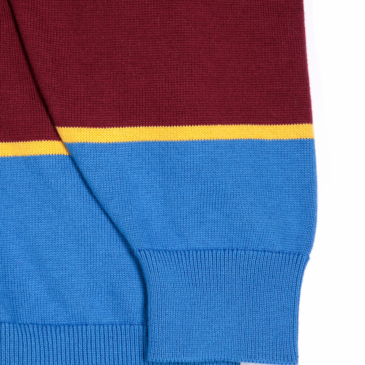 Striped Polo Jumper in Blue by Bobo Choses Womenswear