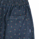 Swamp Whirl Denim Cocoon Pants in Navy by Bobo Choses Womenswear
