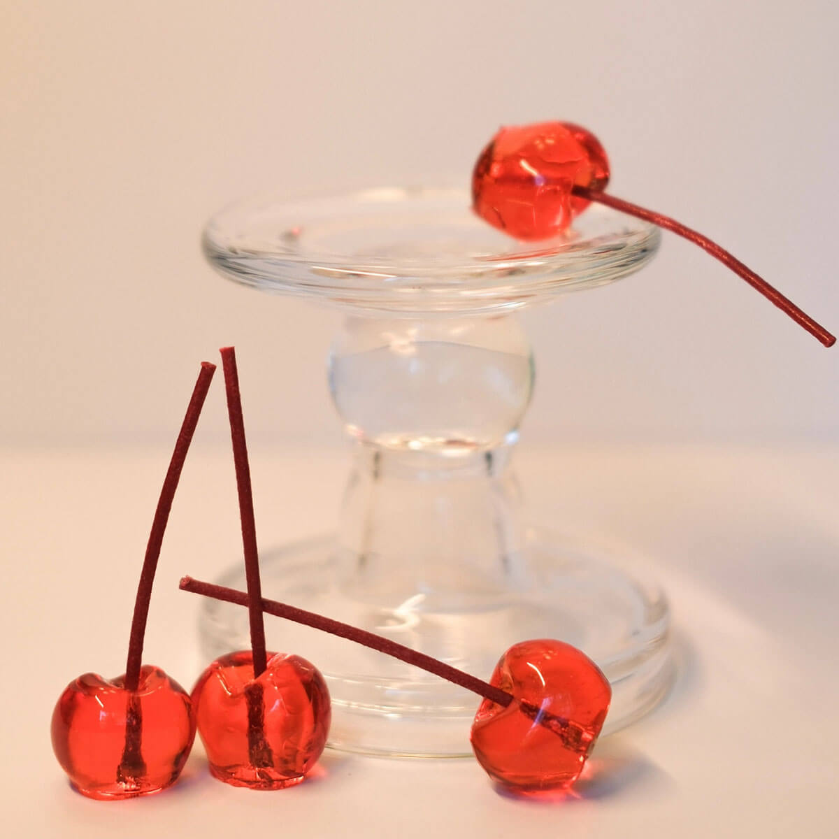 Cherry Jelly Candles (Set of 4) by Bodi Candle