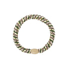 Kknekki Snag Free Hair Band in Army Yellow Mix by Bon Dep