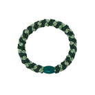 Kknekki Snag Free Hair Band in Jungle Pistachio Glitter by Bon Dep