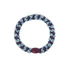 Kknekki Snag Free Hair Band in Seablue Dark Purple Glitter by Bon Dep