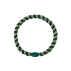 Kknekki Slim Hair Band in Jungle Pistachio Glitter by Bon Dep