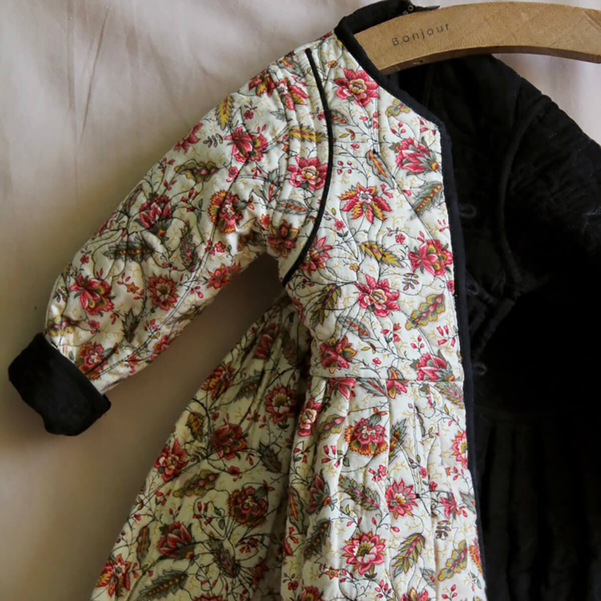 Reversible Dress Coat in Aline Print by Bonjour – Junior Edition