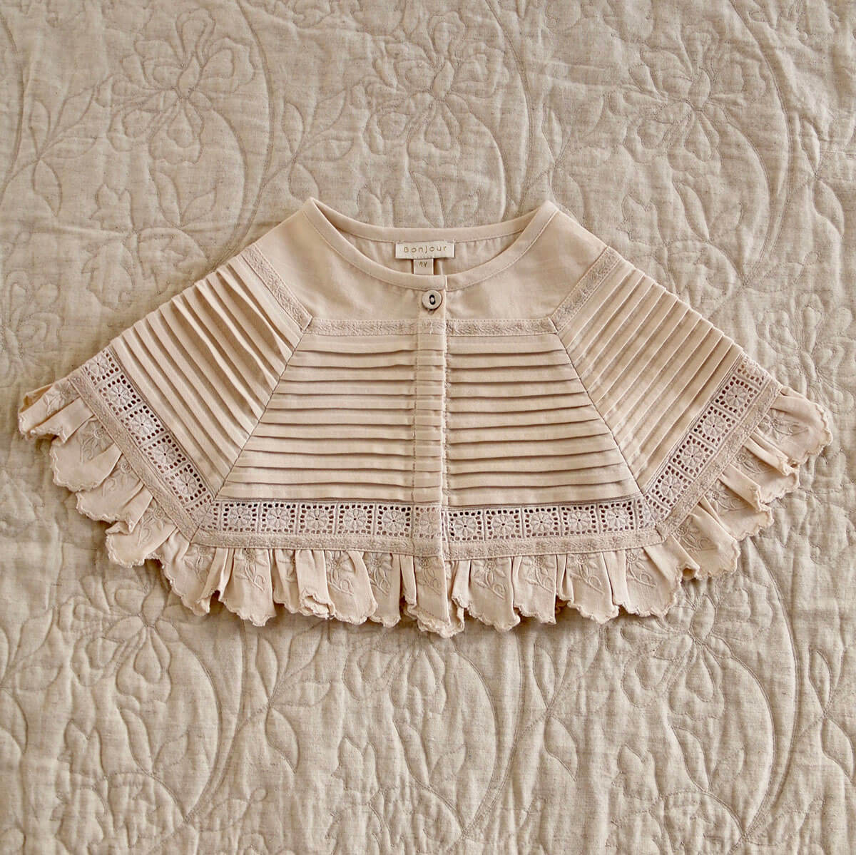 Cape Collar in Ivory by Bonjour