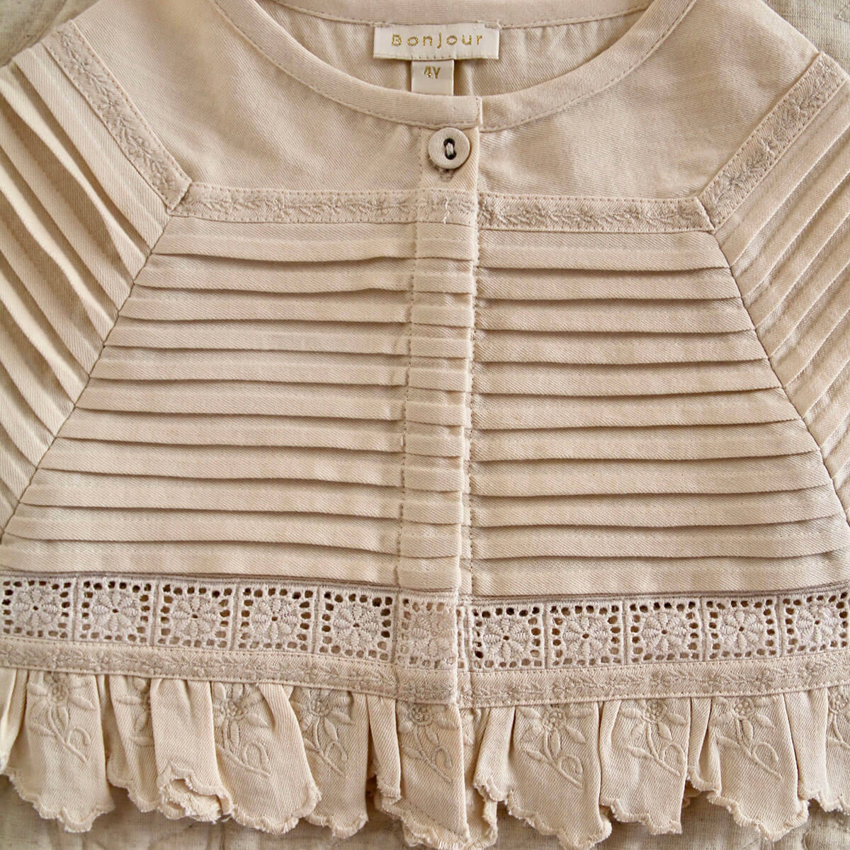 Cape Collar in Ivory by Bonjour