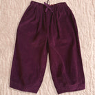 EXCLUSIVE Pants in Burgundy Corduroy by Bonjour
