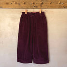 EXCLUSIVE Pants in Burgundy Corduroy by Bonjour