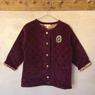 EXCLUSIVE Corduroy Jacket in Burgundy by Bonjour
