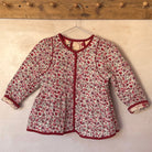EXCLUSIVE Reversible Quilted Jacket in Flower Fields / Vence Floral by Bonjour