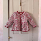 EXCLUSIVE Reversible Quilted Jacket in Flower Fields / Vence Floral by Bonjour