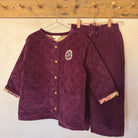 EXCLUSIVE Pants in Burgundy Corduroy by Bonjour