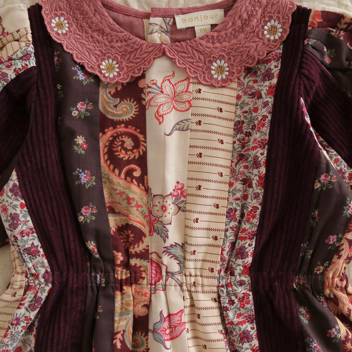 Patchwork Dress by Bonjour