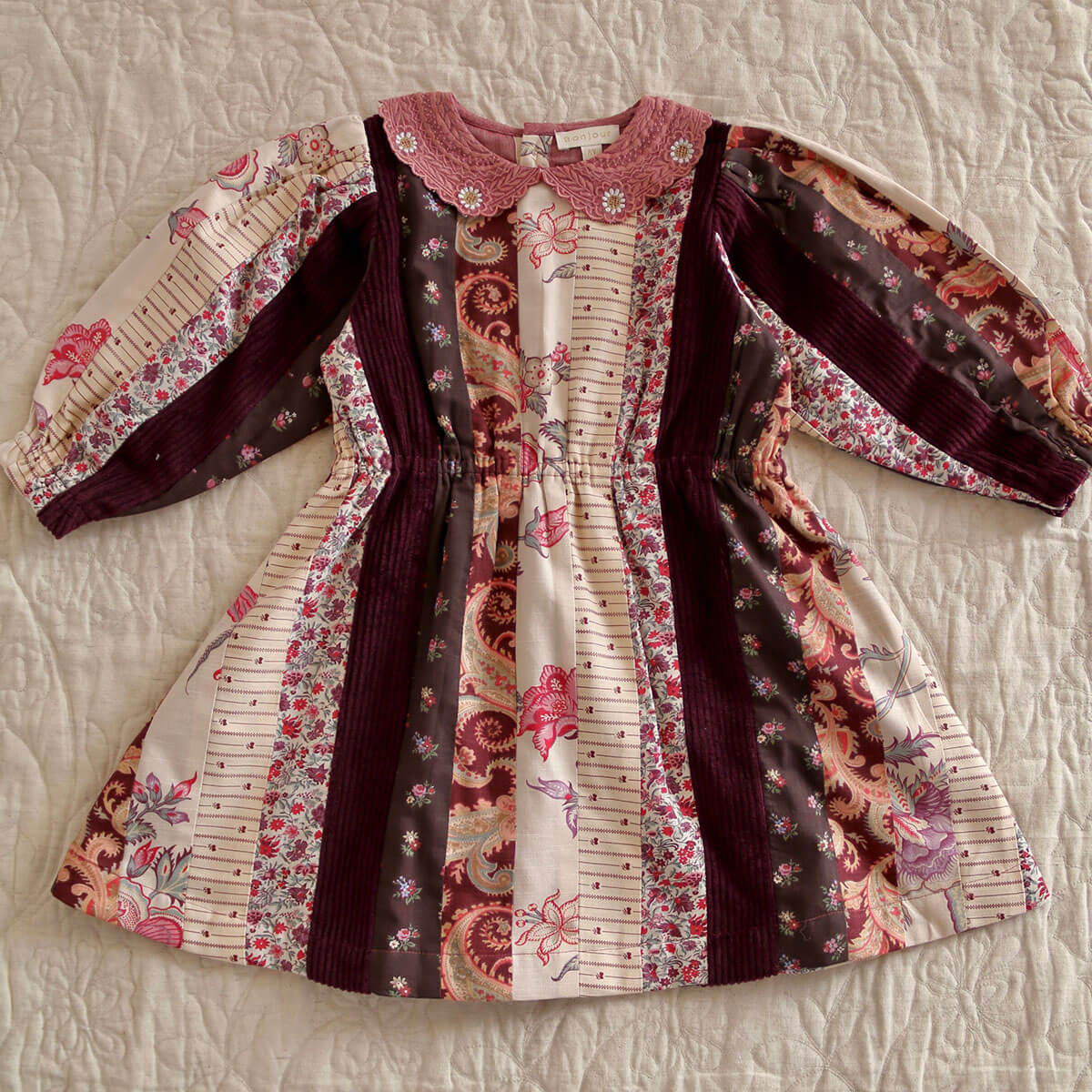 Patchwork Dress by Bonjour