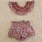 Reversible Baby Bloomers & Collar in Flower Fields by Bonjour