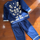 EXCLUSIVE Quilted Jacket in Navy by Bonjour