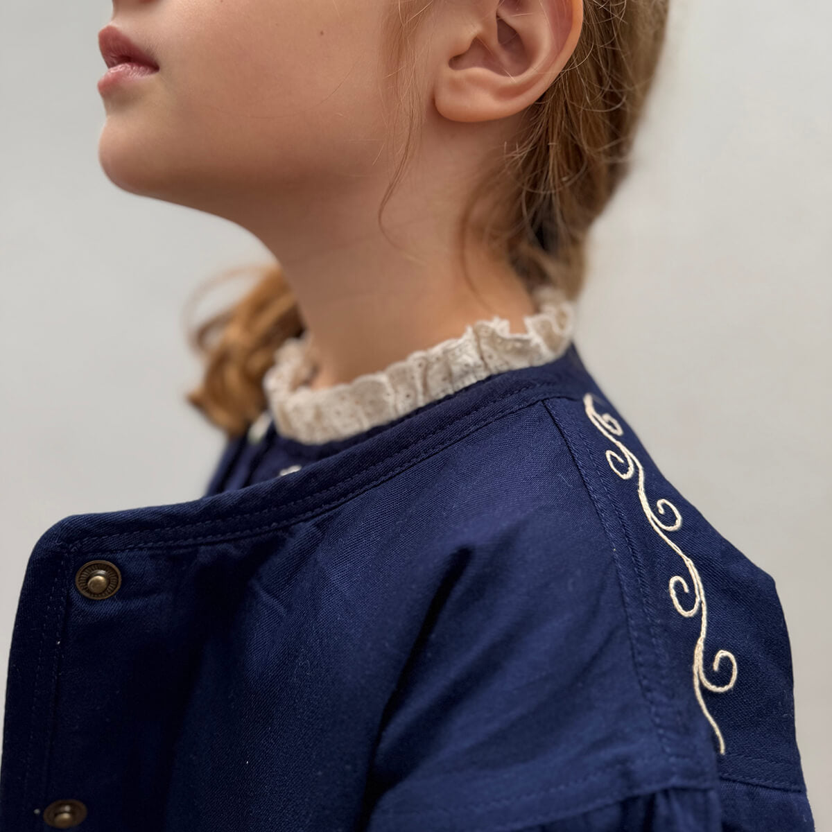EXCLUSIVE Quilted Jacket in Navy by Bonjour