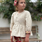 EXCLUSIVE Reversible Quilted Jacket in Gaughin Flowers Print by Bonjour