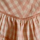 Flounce Skirt With Hair Clip in Pink Vichy by Bonjour