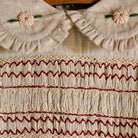 Handsmock Apron Dress in Natural by Bonjour