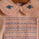 Handsmock Apron Dress in Pink Check by Bonjour
