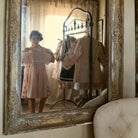 Handsmock Apron Dress in Pink Check by Bonjour