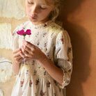 Handsmock Blouse in Garden Flowers Print by Bonjour