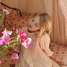 Handsmock Blouse in Pink Vichy by Bonjour