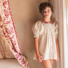 Long Blouse in Natural by Bonjour