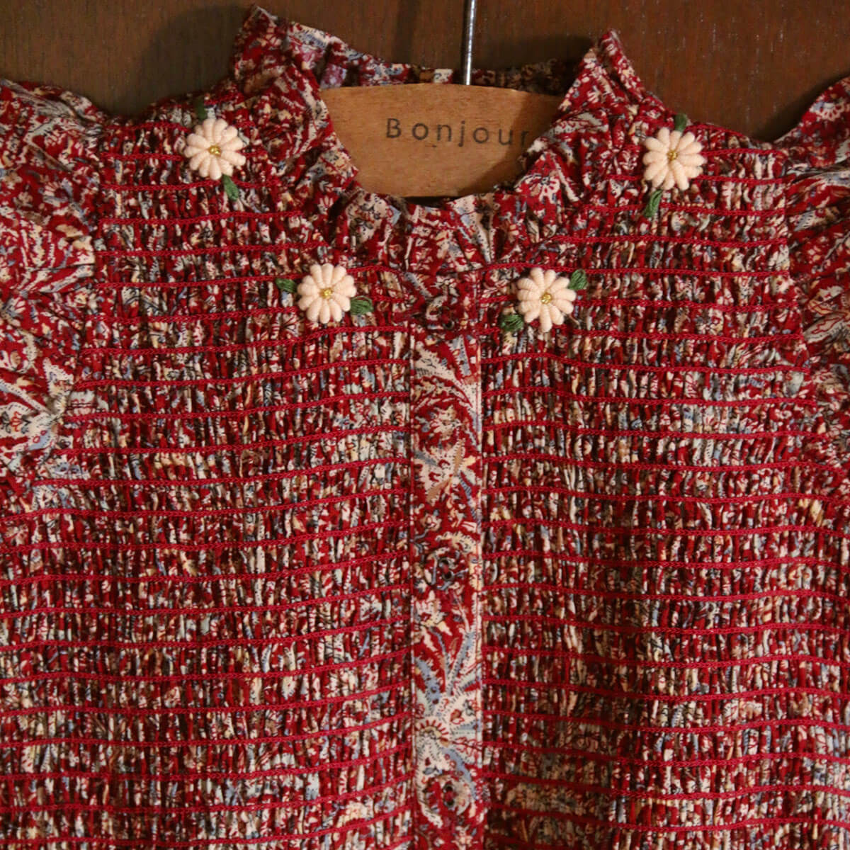 Long Ibiza Dress in Cashmere Print | Bonjour | Junior Edition