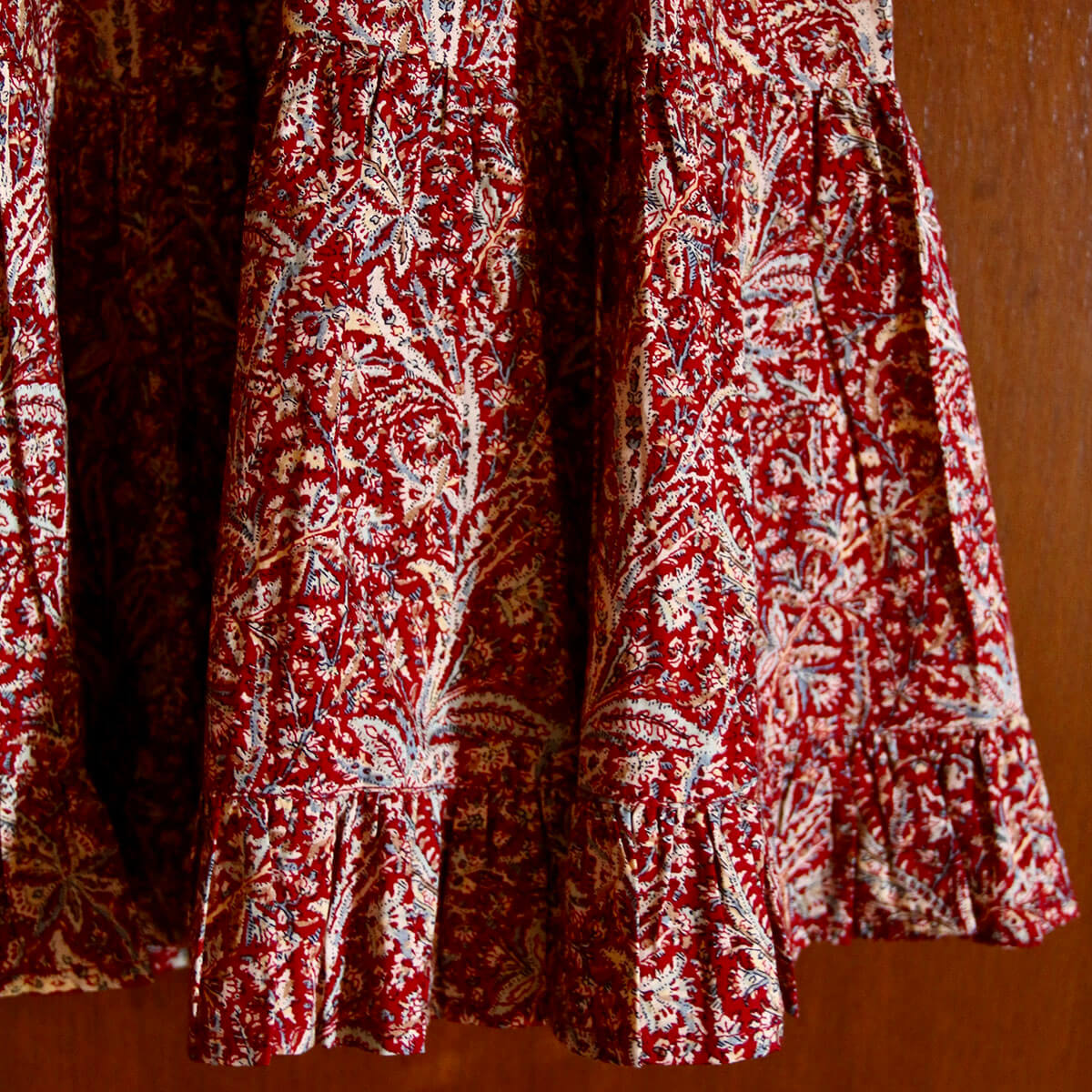Long Ibiza Dress in Cashmere Print | Bonjour | Junior Edition