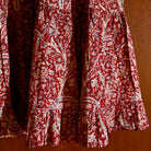 Long Dress in Cashmere Print by Bonjour