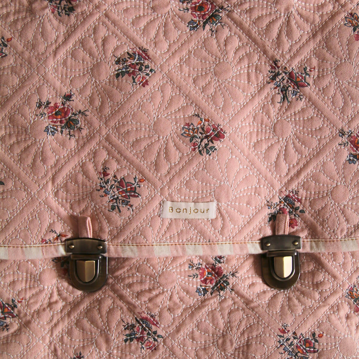 BONJOUR diary KIDS QUILTED SCHOOL BAG