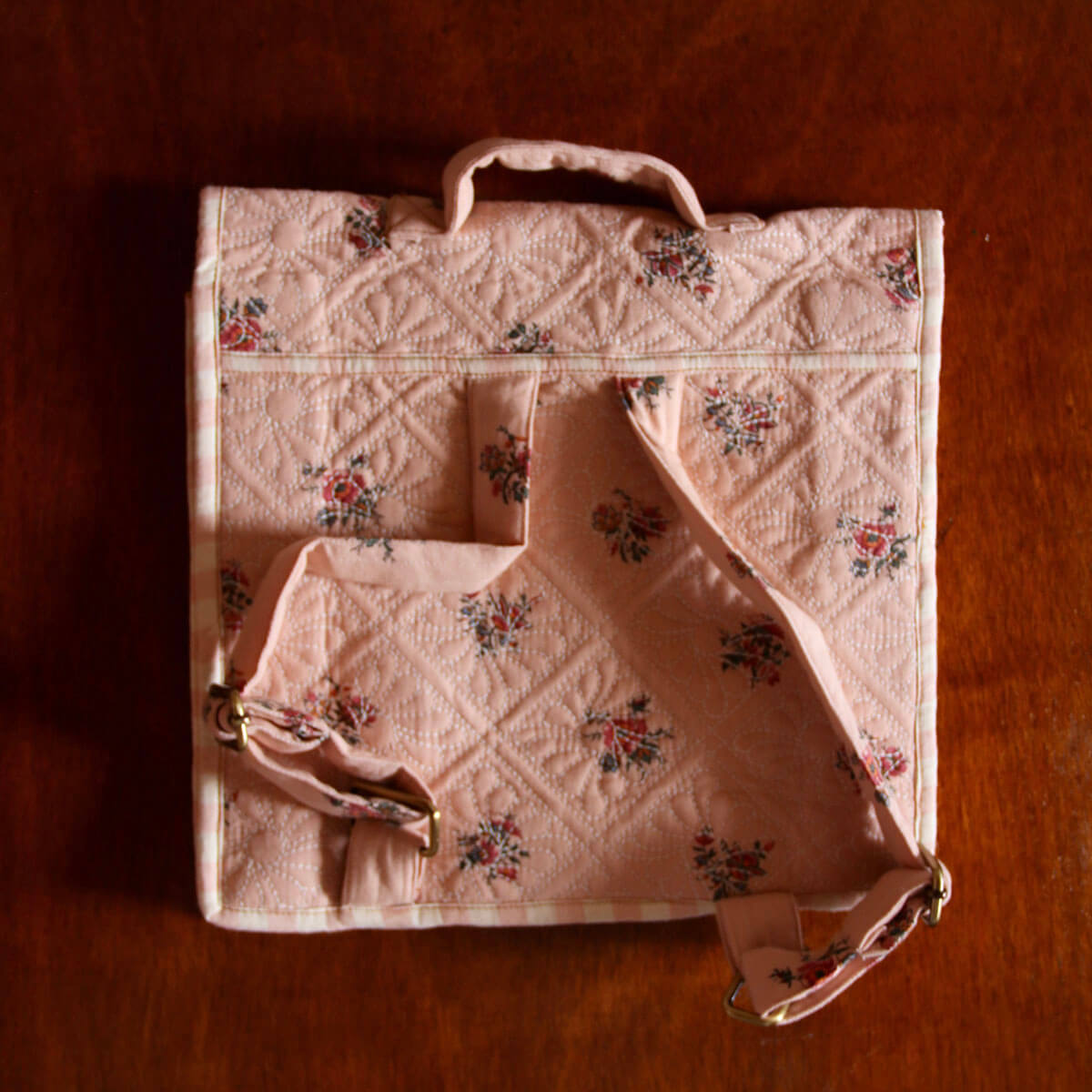 BONJOUR diary KIDS QUILTED SCHOOL BAG