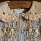 Romantic Tunique in Blue Transat Stripe by Bonjour