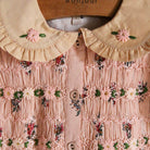 Romantic Tunique in Pink Garden Flowers Print by Bonjour