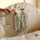 Romper in Transat Stripe by Bonjour
