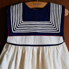 Sailor Dress in Ivory Denim by Bonjour